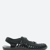 Sale - M Uneek Canvas in Black and Black Sandals