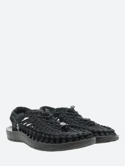 Sale - M Uneek Canvas in Black and Black Sandals