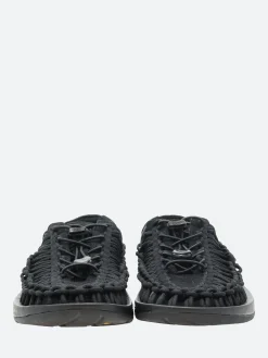 Sale - M Uneek Canvas in Black and Black Sandals
