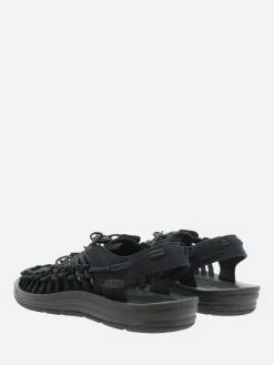 Sale - M Uneek Canvas in Black and Black Sandals