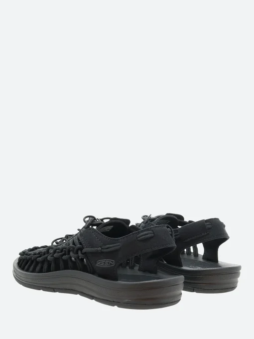 Sale - M Uneek Canvas in Black and Black Sandals