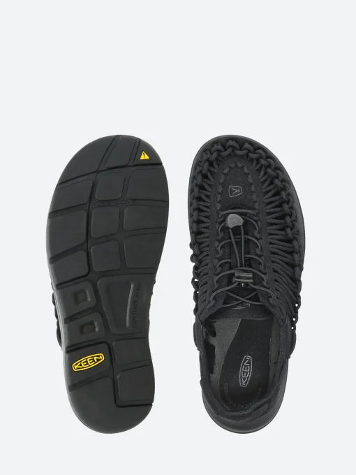Sale - M Uneek Canvas in Black and Black Sandals
