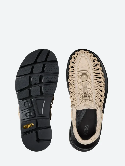 Outlet - UNEEK PLT in Safari and Black Women Sandals | Overalls & Jumpsuits
