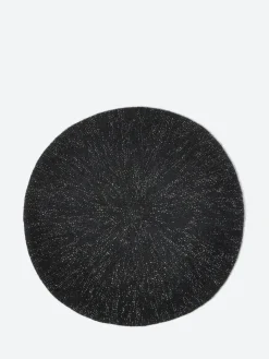 Online - Cashmere Roll Up Beret in Black w/Lurex Women Hats | Hats