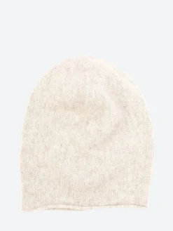 Outlet - Cashmere Beanie in Marble Mix Women Hats | Hats