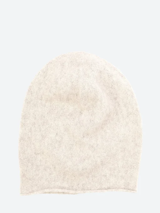 Outlet - Cashmere Beanie in Marble Mix Women Hats | Hats