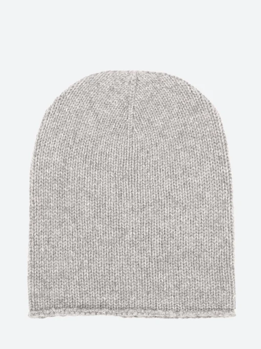 Hot - Cashmere Beanie Extra Warm in Grey Mix Women Hats | Hats
