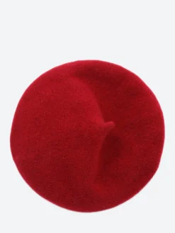 Online - Wool Conical Beret in Titian Red Women Hats | Hats