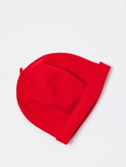 Outlet - Wool Roll Up Beret in Signal Red Women Hats | Hats