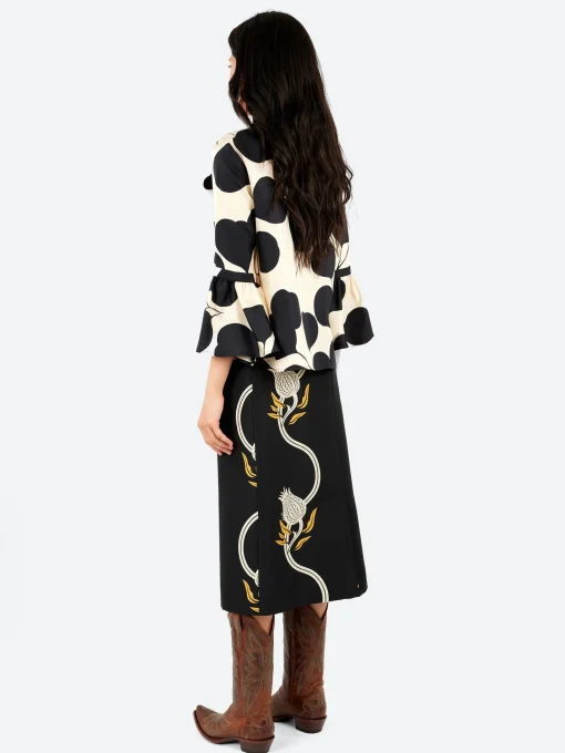New - Happy Wrist Top in Lunaria Women Tops & Blouses