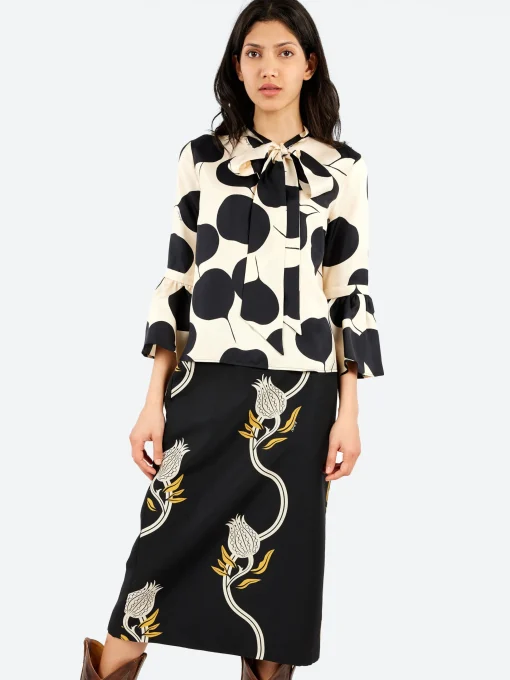 New - Happy Wrist Top in Lunaria Women Tops & Blouses