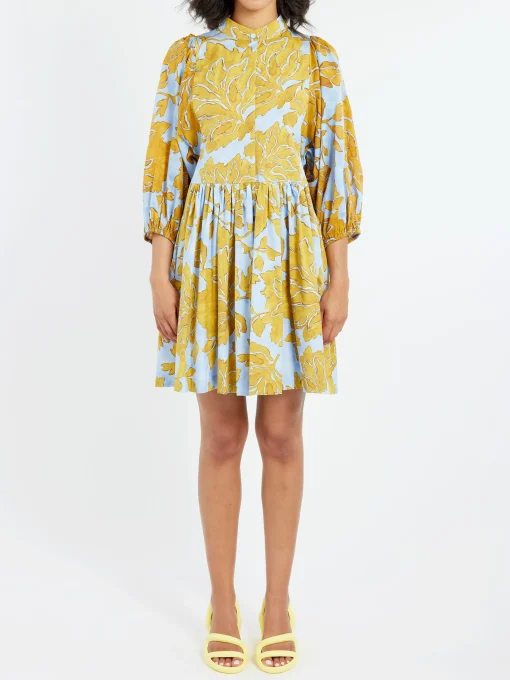 Sale - Mini Portofino Dress in Tangle Light Blue Women Dresses