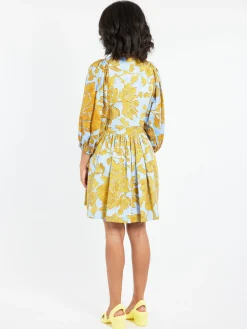 Sale - Mini Portofino Dress in Tangle Light Blue Women Dresses