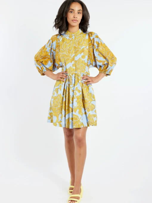 Sale - Mini Portofino Dress in Tangle Light Blue Women Dresses