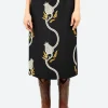 Online - Pencil Skirt in Melograno Black and White Women Skirts