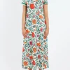 Outlet - Sporty Swing Dress in Dragonflower Mini Women Overalls & Jumpsuits | Dresses