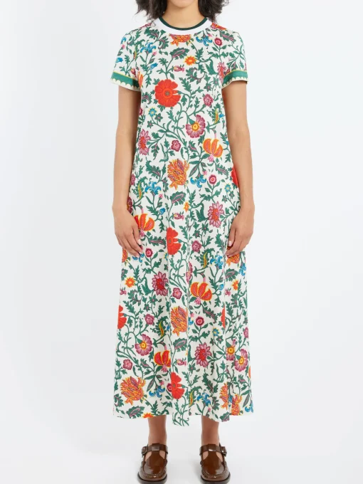 Outlet - Sporty Swing Dress in Dragonflower Mini Women Overalls & Jumpsuits | Dresses