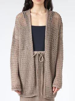 Hot - Big Net Cardigan in Women Tops & Blouses | Knitwear