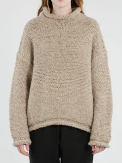 Clearance - Handknit Purl Rollneck in Women Tops & Blouses | Knitwear