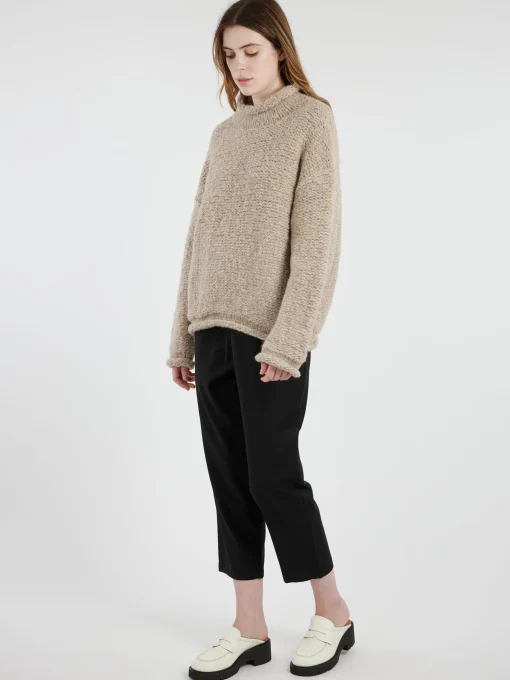 Clearance - Handknit Purl Rollneck in Women Tops & Blouses | Knitwear