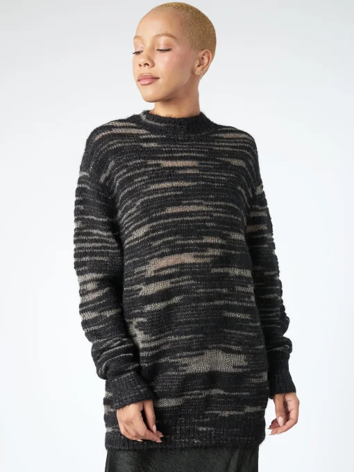 Clearance - Handknit Threadbare Crewneck in Women Tops & Blouses | Overalls & Jumpsuits