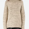 Discount - Marl Rollneck in Sisal Marl Women Tops & Blouses | Knitwear