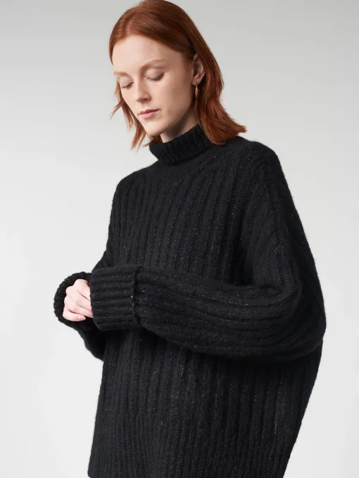 Best - Rib Turtleneck in Women Tops & Blouses | Knitwear
