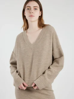 Online - Wide V Neck in Women Tops & Blouses | Knitwear