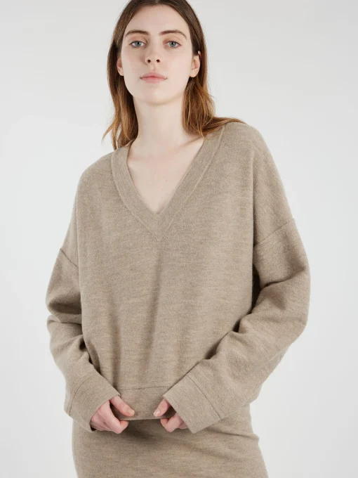 Online - Wide V Neck in Women Tops & Blouses | Knitwear