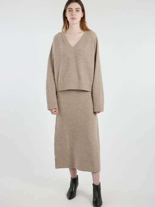 Online - Wide V Neck in Women Tops & Blouses | Knitwear