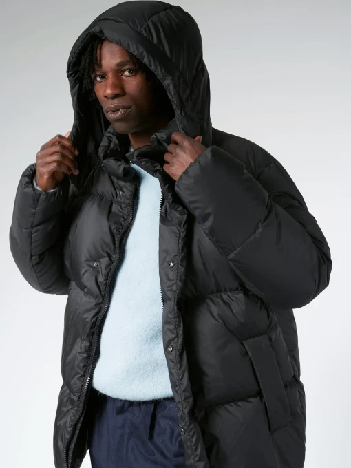 Outlet - Meo Down Puffer in Black Outerwear
