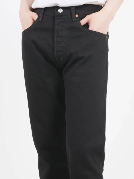Online - 501 93 Straight in Punk Rock (Black) Pants | Denim