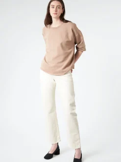 Sale - 501 90's in Ecru Booper Women Pants | Overalls & Jumpsuits