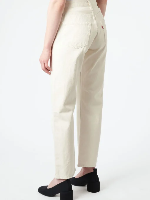 Sale - 501 90's in Ecru Booper Women Pants | Overalls & Jumpsuits