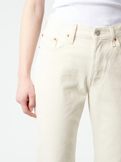 Sale - 501 90's in Ecru Booper Women Pants | Overalls & Jumpsuits