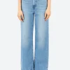 Best - Ribcage Wide Leg in Not The Same (Medium Wash) Women Pants | Denim