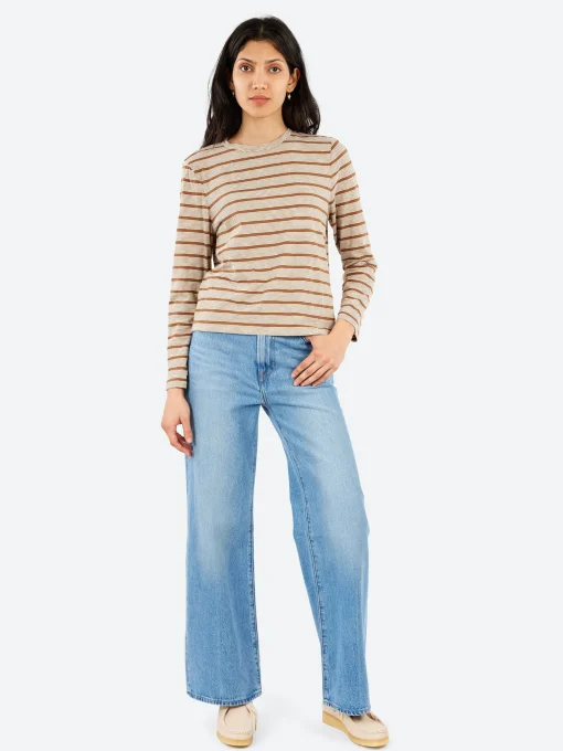 Best - Ribcage Wide Leg in Not The Same (Medium Wash) Women Pants | Denim
