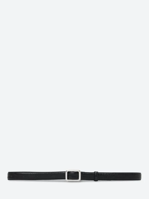 Online - Georgia Wide Belt in Black/Silver Women Belts | Belts
