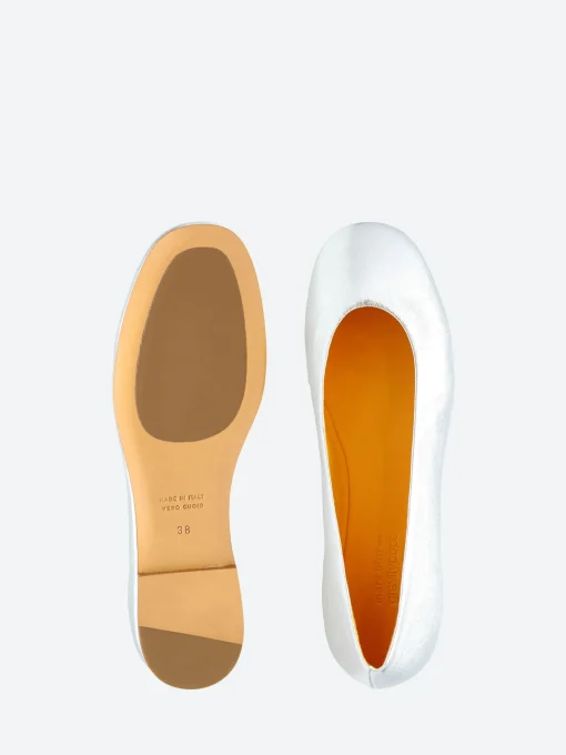 Online - Allegra Ballet Flats in Silver Luce Women Shoes