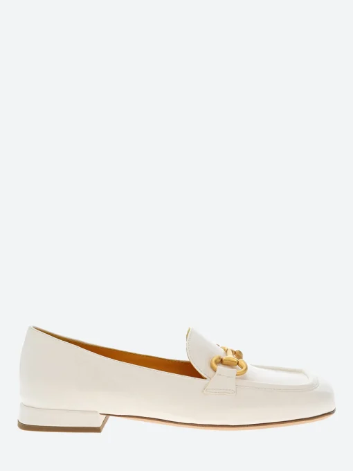 Fashion - Bea Loafer in Off White Women Shoes | Overalls & Jumpsuits