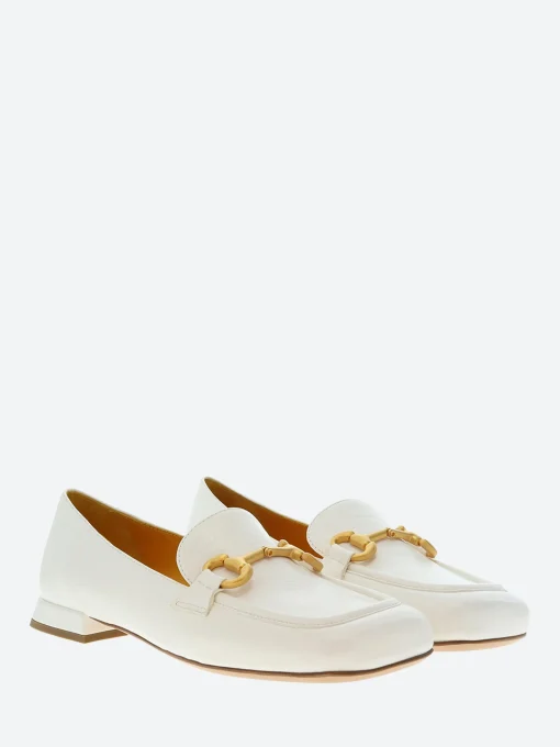 Fashion - Bea Loafer in Off White Women Shoes | Overalls & Jumpsuits