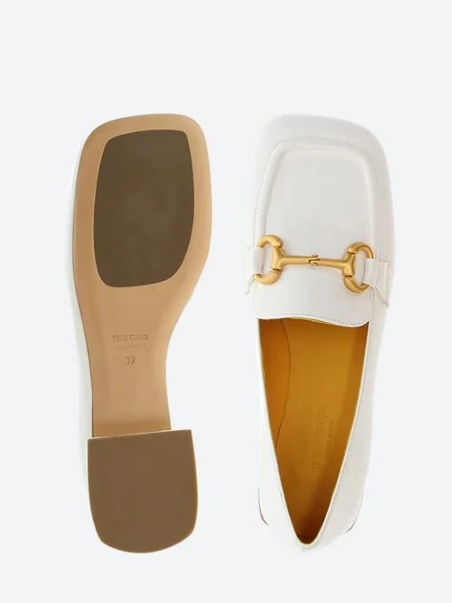 Fashion - Bea Loafer in Off White Women Shoes | Overalls & Jumpsuits