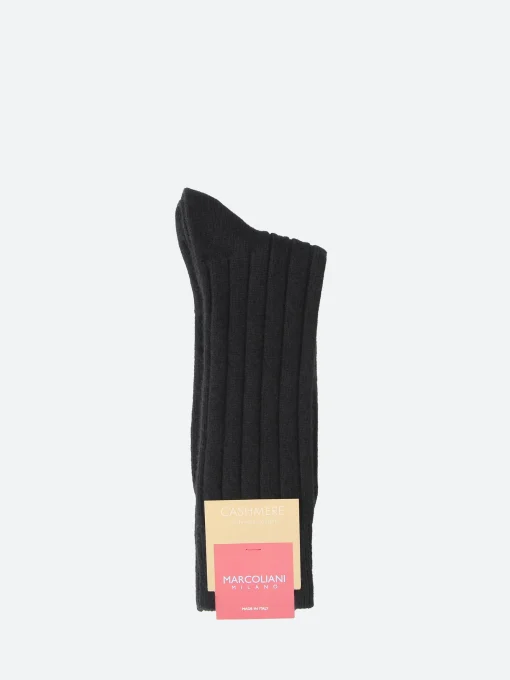 New Marcoliani - Dress Cashmere Socks in Black Socks