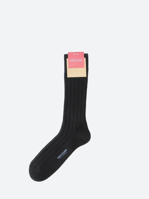 New Marcoliani - Dress Cashmere Socks in Black Socks
