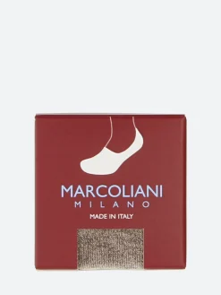 Hot Marcoliani - Invisible Touch in Chino Beige Marl Socks