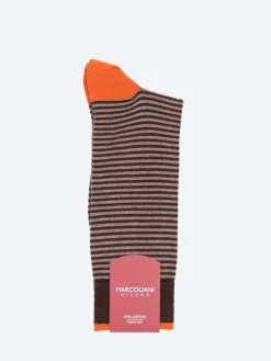 Sale Marcoliani - Palio Stripe Sock in Socks
