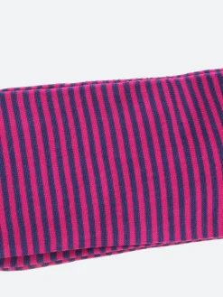 Discount Marcoliani - Palio Stripe Sock in Fuschia Socks