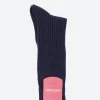 Clearance Marcoliani - Ribbed Dress Sock in Socks