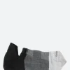 Outlet Marcoliani - Sneaker Color Blocking Socks in Black and Floral Socks