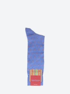 Clearance Marcoliani - St. Tropez Polka Dot Socks in Lavender Socks